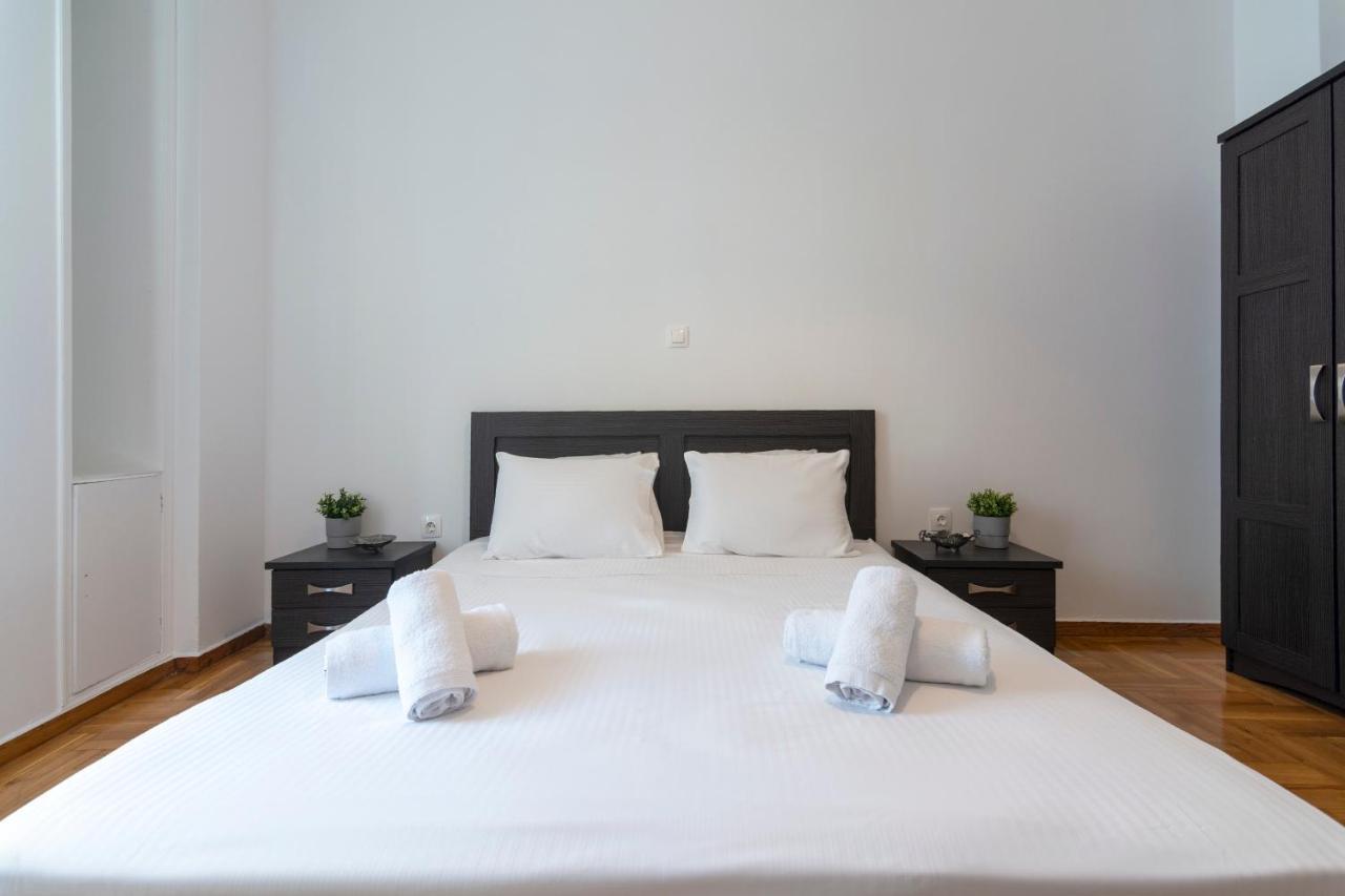 Modern 2Bd Apt In Athens , 3-Min Metro Εξωτερικό φωτογραφία