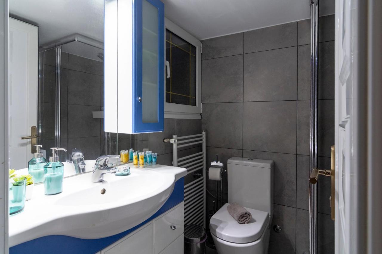 Modern 2Bd Apt In Athens , 3-Min Metro Εξωτερικό φωτογραφία