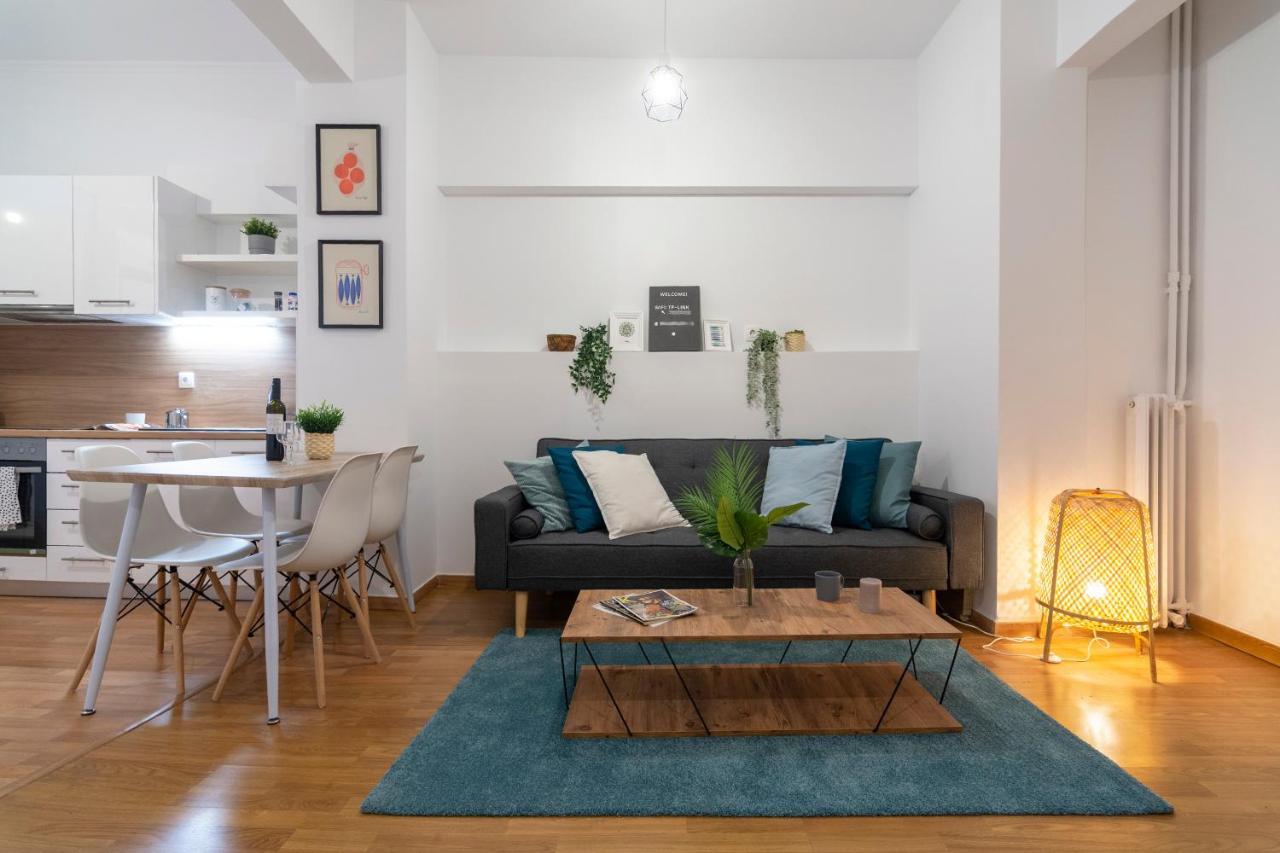 Modern 2Bd Apt In Athens , 3-Min Metro Εξωτερικό φωτογραφία