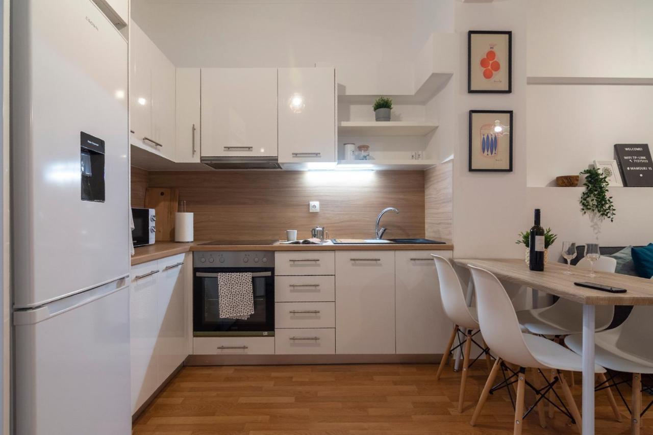 Modern 2Bd Apt In Athens , 3-Min Metro Εξωτερικό φωτογραφία